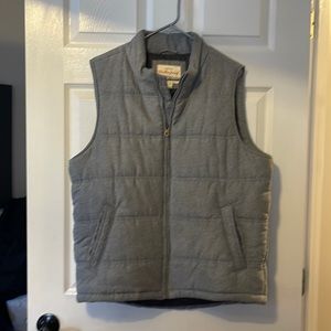 Weatherproof fall winter vest.